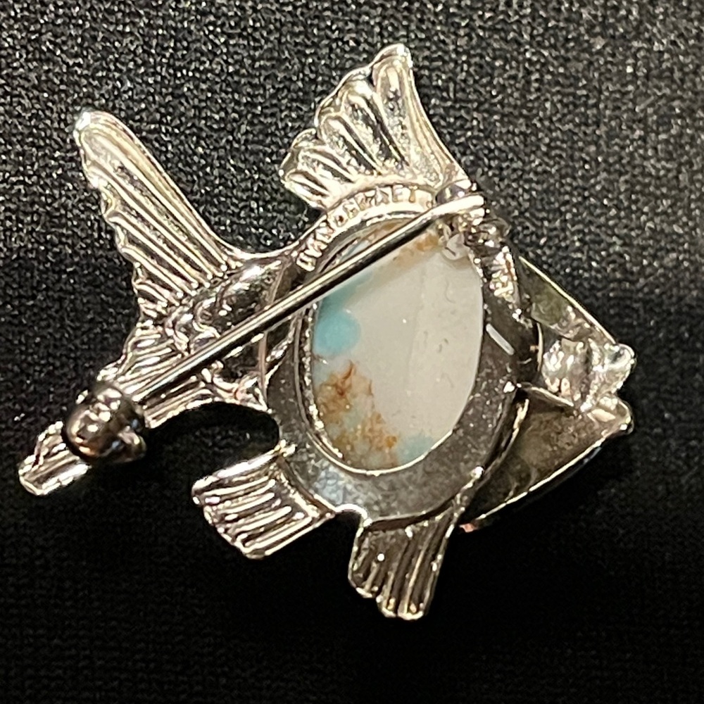 Vintage brooch - Danecraft - Fish - Sterling Silver - Picture 4 of 6